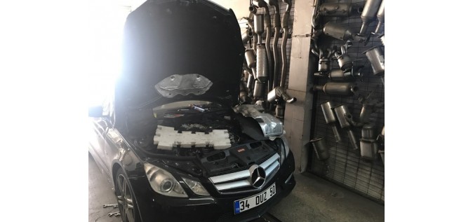 Mercedes E350 Dizel Partikül Filtresi Değişimi