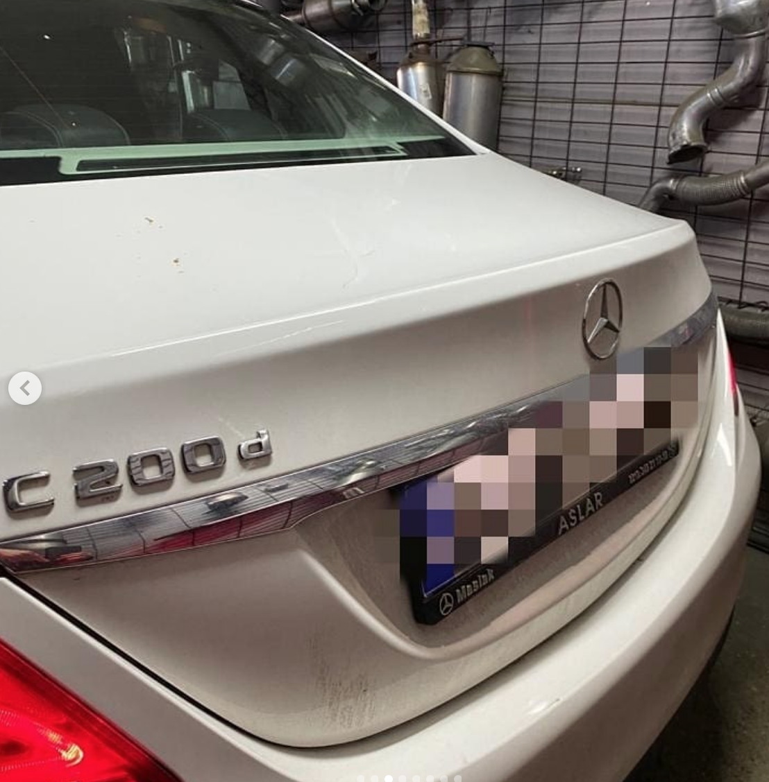 Mercedes C200 Dizel Partikul Filtresi Maslak Dpf